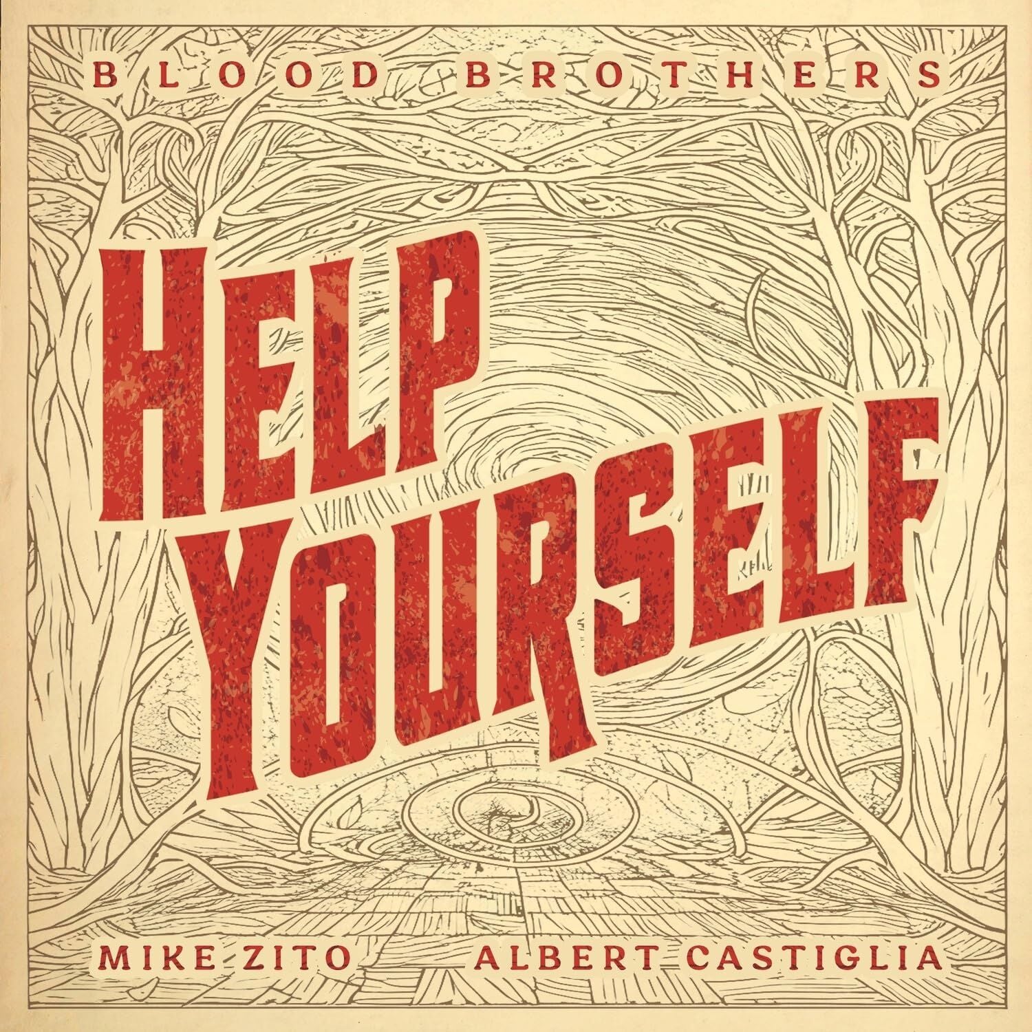 MIKE ZITO & ALBERT CASTIGLIA (BLOOD BROTHERS) - HELP YOURSELF (2025) - LP ELECTRIC BLUES SIFIR PLAK
