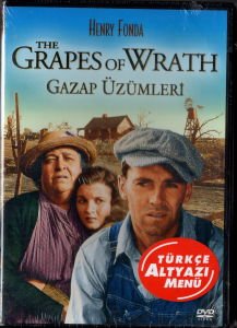 THE GRAPES OF WRATH - GAZAP ÜZÜMLERİ - HENRY FONDA - DVD AMBALAJINDA SIFIR