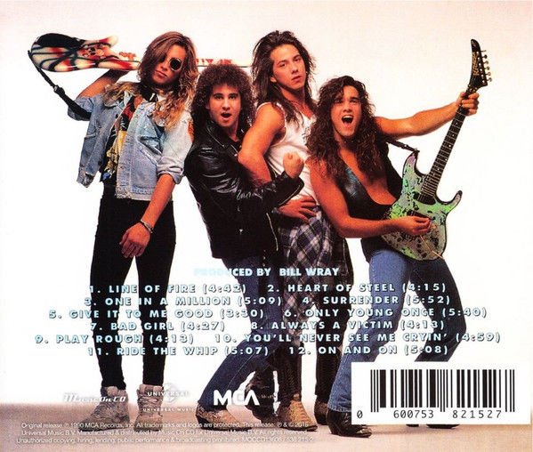 TRIXTER – TRIXTER (1990) - CD 2018 ALBUM AMBALAJINDA SIFIR