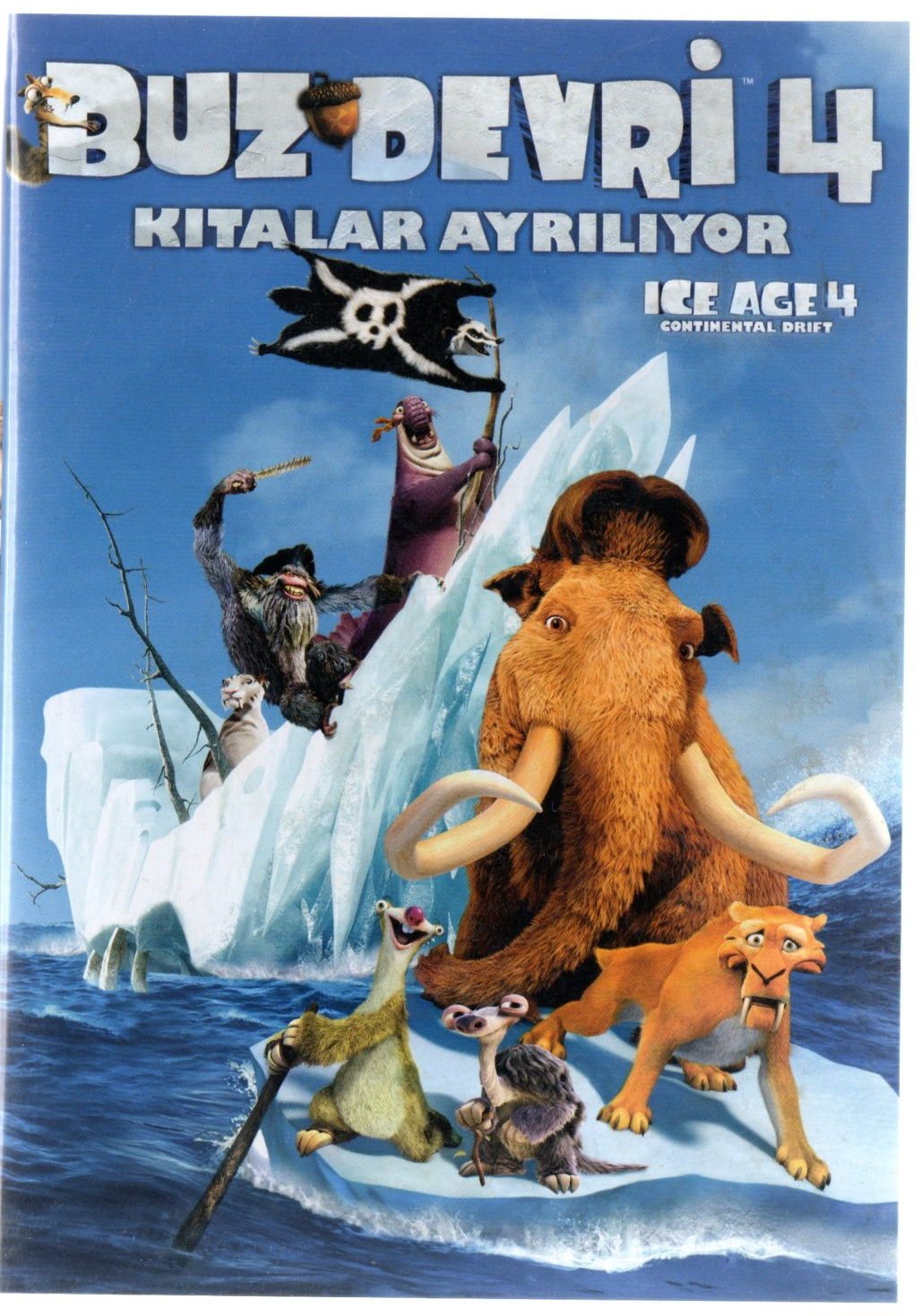 ICE AGE 4 CONTINENTAL DRIFT - BUZ DEVRİ 4 KITALAR AYRILIYOR - ANİMASYON - DVD 2.EL