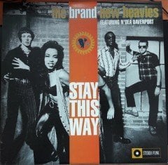 THE BRAND NEW HEAVIES FEAT. N'DEA DAVENPORT - STAY THIS WAY (1991) - 12'' MAXI SINGLE PLAK 2.EL