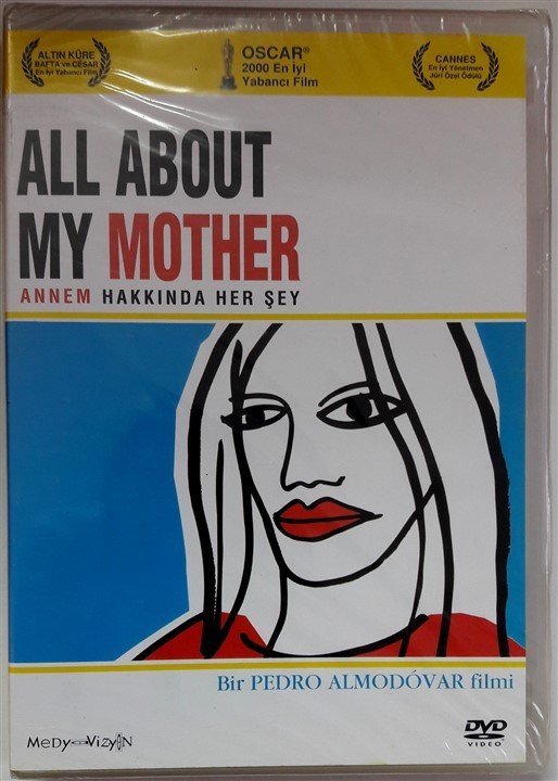 ANNEM HAKKINDA HER ŞEY - TODO SOBRE MI MADRE - CECILIA ROTH - PENÉLOPE CRUZ - PEDRO ALMODÓVAR - DVD 2.EL