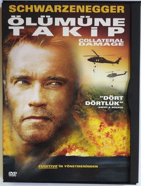 ÖLÜMÜNE TAKİP - COLLATERAL DAMAGE - ARNOLD SCHWARZENEGGER - SNAPCASE DVD 2.EL