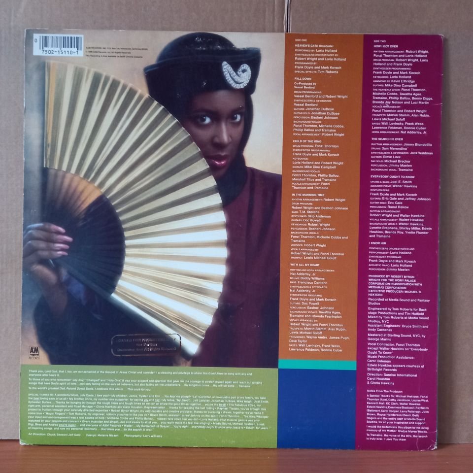 TRAMAINE – THE SEARCH IS OVER (1986) - LP 2.EL PLAK
