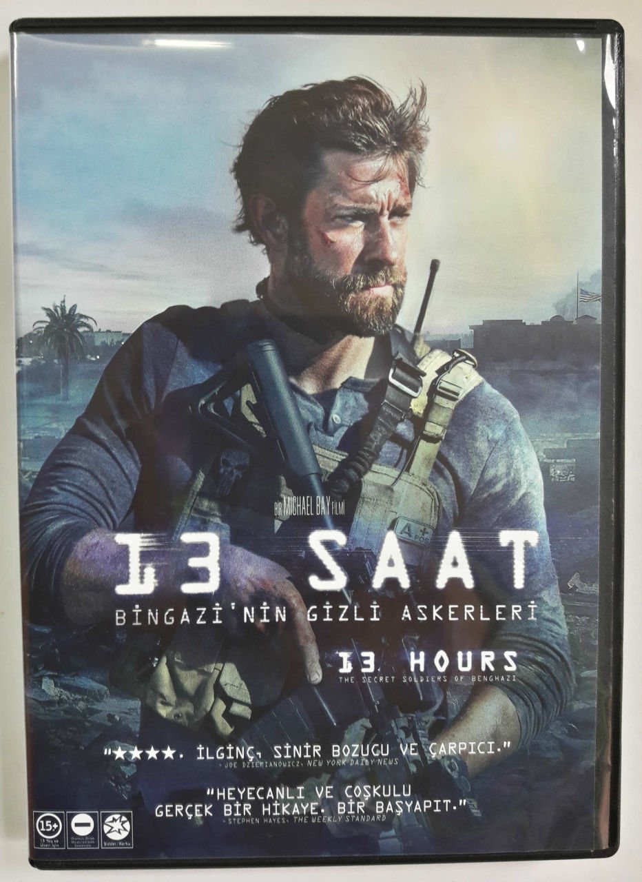 13 SAAT - 13 HOURS THE SECRET SOLDIERS OF BENGHAZI - JAMES BADGE DALE - MICHAEL BAY - DVD 2.EL