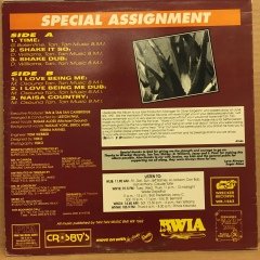 SUGAR ALOES - SPECIAL ASSIGNMENT 1992 SOCA REGGAE 2.EL PLAK