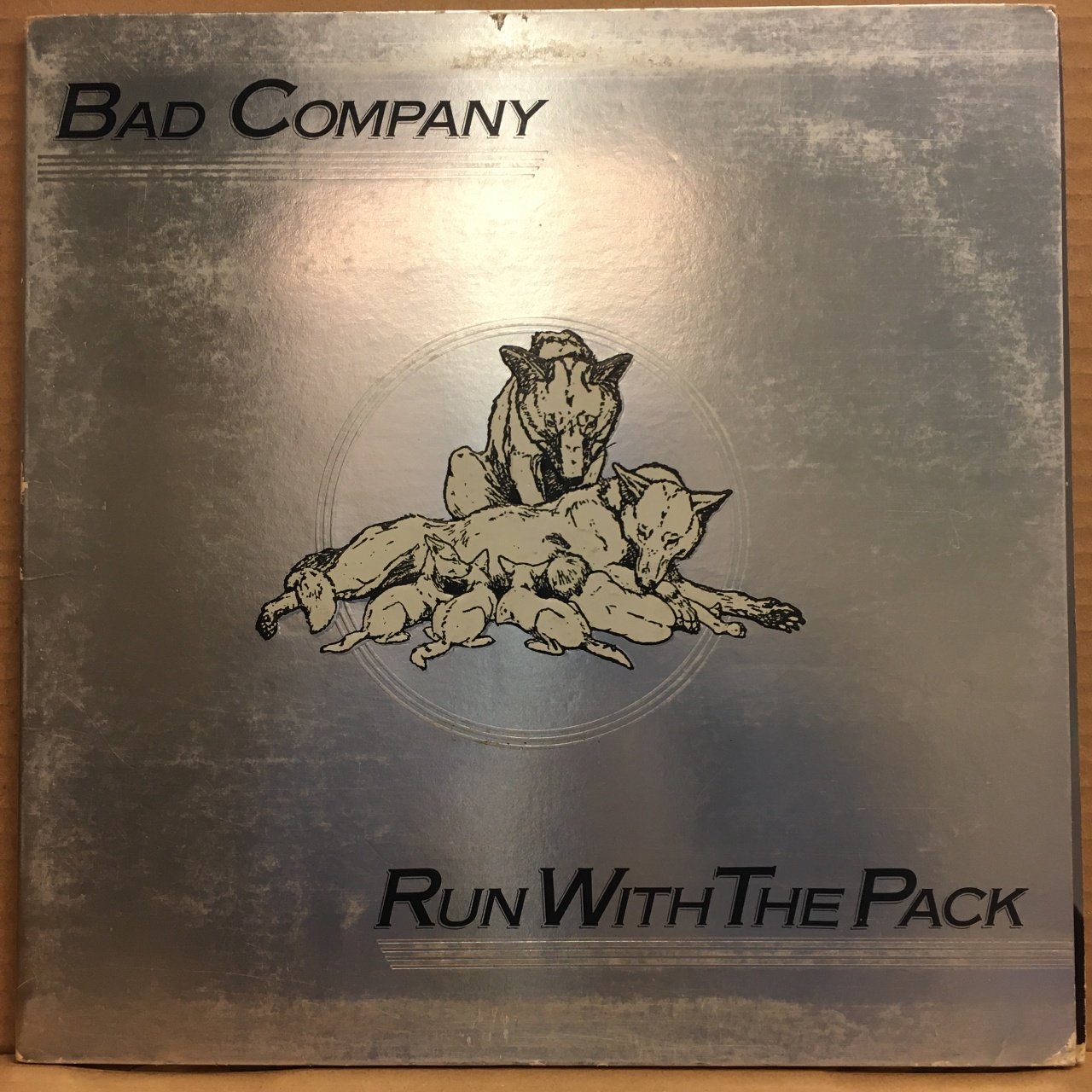 BAD COMPANY - RUN WITH THE PACK (1976) 2.EL PLAK