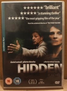 HIDDEN - CACHE - MICHAEL HANEKE - ARTIFICIAL EYE DVD 2.EL - TR ALTYAZI YOKTUR