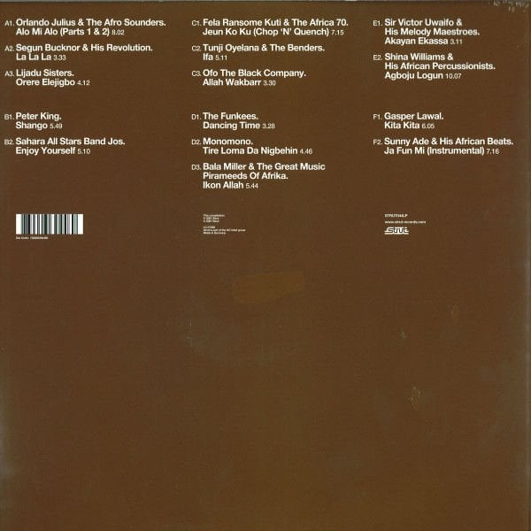 NIGERIA 70 / DEFINITIVE STORY OF 1970'S FUNKY LAGOS - VARIOUS ARTISTS (2012) - 3LP COMPILATION DELUXE EDITION SIFIR PLAK