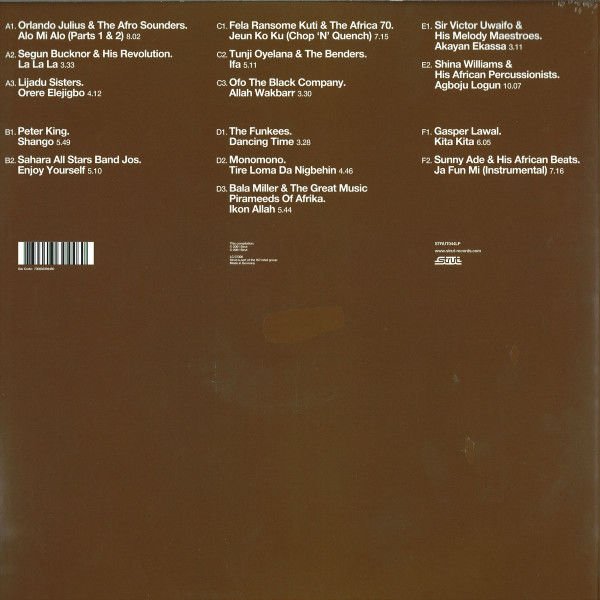 NIGERIA 70 / DEFINITIVE STORY OF 1970'S FUNKY LAGOS - VARIOUS ARTISTS (2012) - 3LP COMPILATION DELUXE EDITION SIFIR PLAK