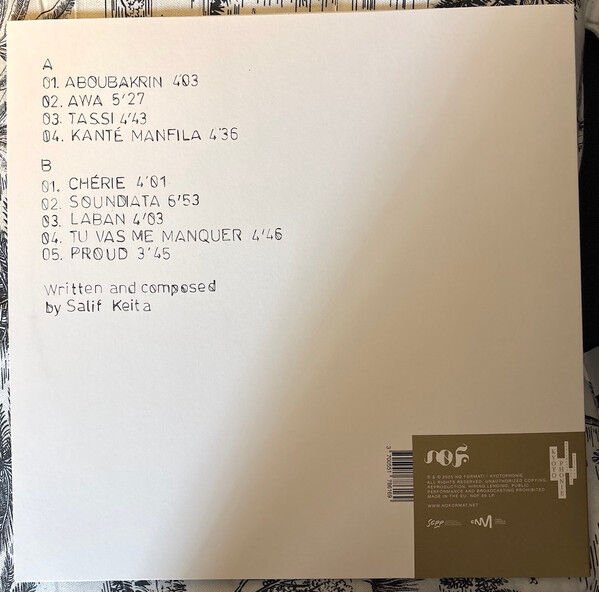 SALIF KEITA – SO KONO (2025) - LP SIFIR PLAK