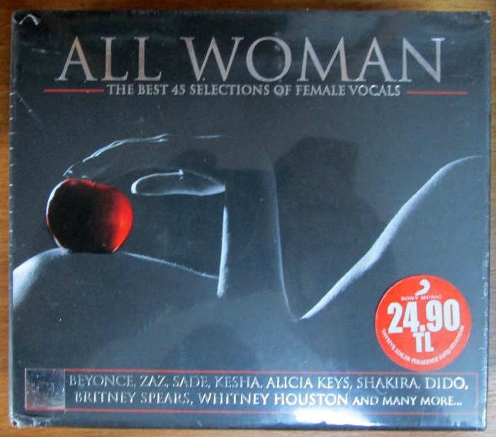 ALL WOMAN - BEYONCE ZAZ SADE... 3CD SIFIR