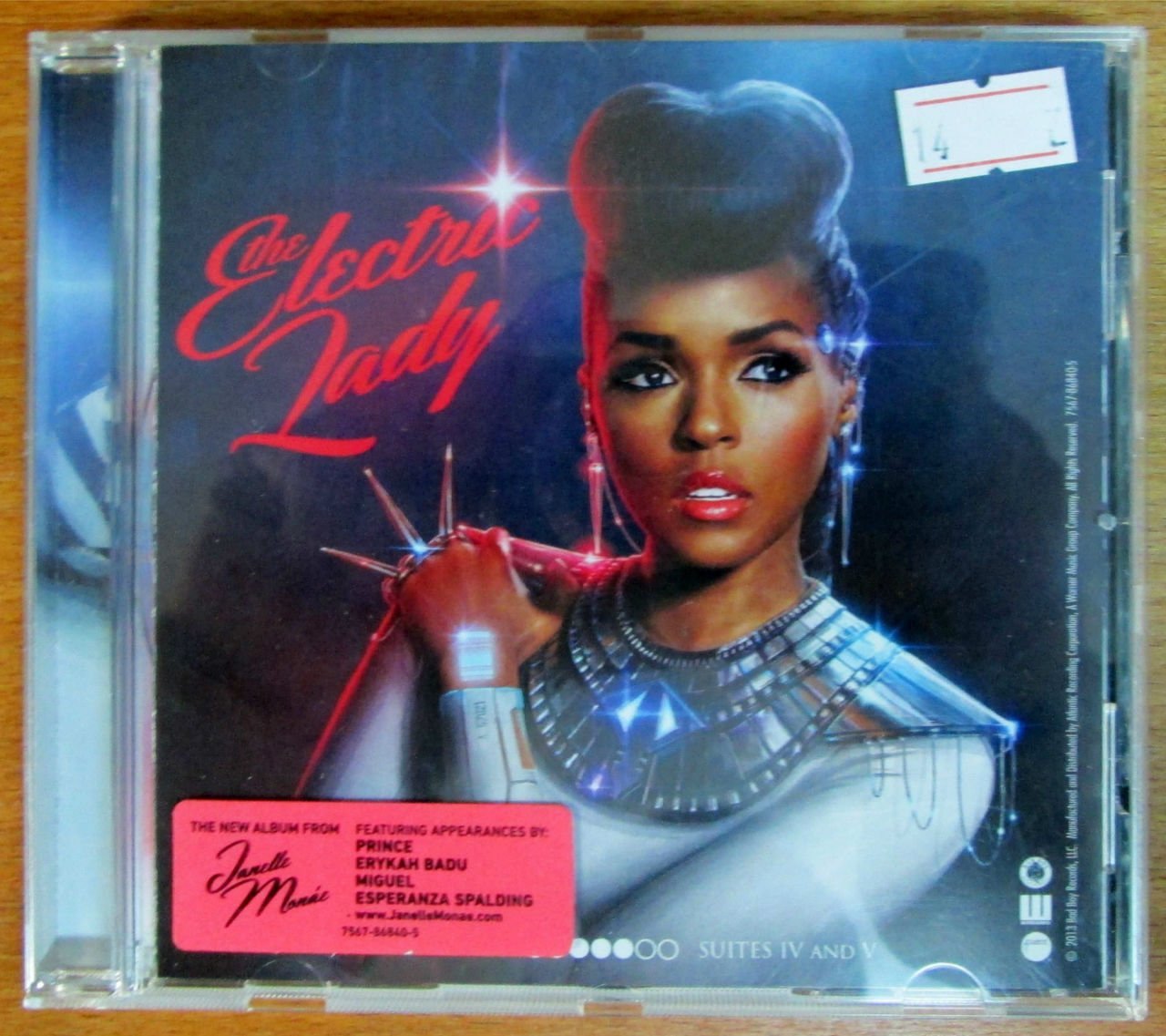 JANELLE MONAE - THE ELECTRIC LADY CD 2.EL