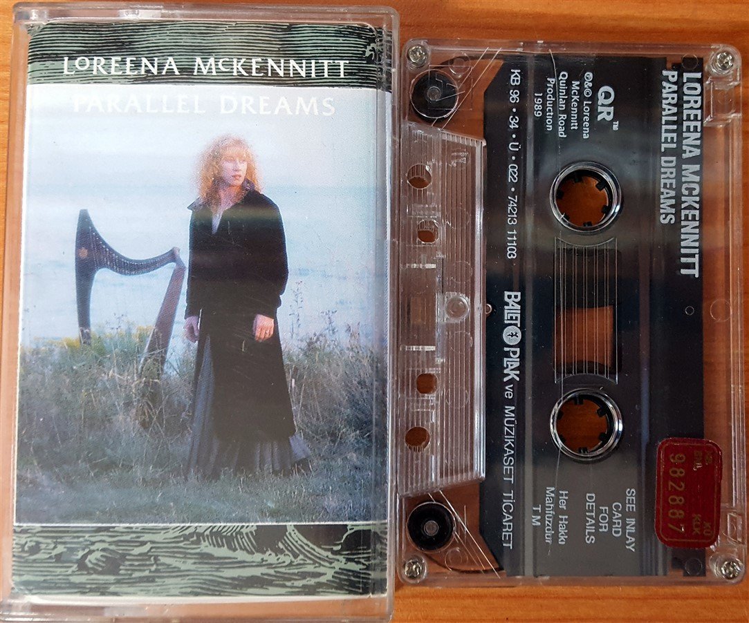 LOREENA MCKENNITT - PARALLEL DREAMS (1996) BALET CASSETTE MADE IN TURKEY ''USED''