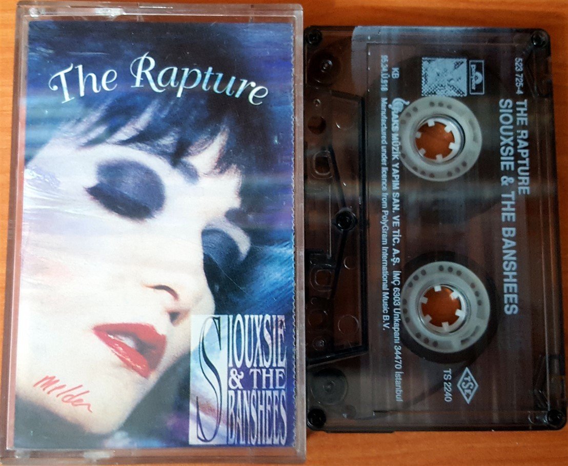 SIOUXSIE & THE BANSHEES - THE RAPTURE (1995) RAKS CASSETTE MADE IN TURKEY ''USED''