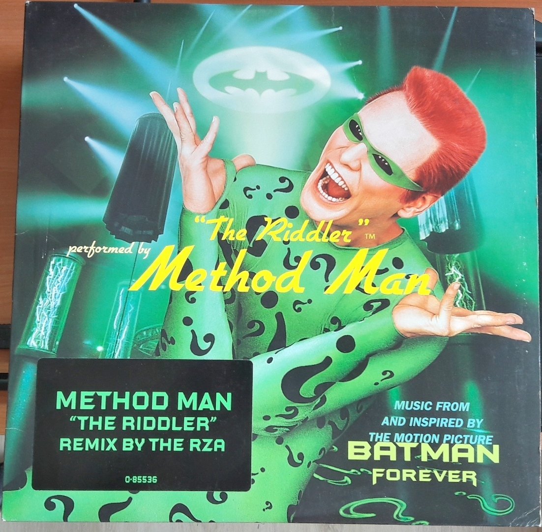 METHOD MAN - THE RIDDLER (1995) - 12'' MAXI SINGLE PLAK 2.EL