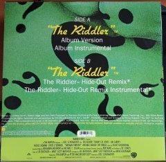 METHOD MAN - THE RIDDLER (1995) - 12'' MAXI SINGLE PLAK 2.EL