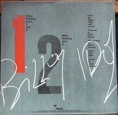 BILLY IDOL - WHITE WEDDING (1982) - 12'' MAXI SINGLE PLAK 2.EL