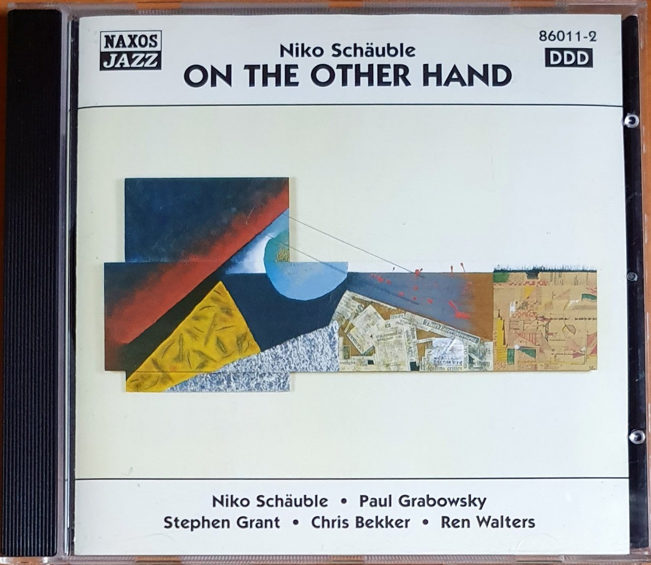 NIKO SCHAUBLE - ON THE OTHER HAND (1997) - CD NAXOS JAZZ 2.EL