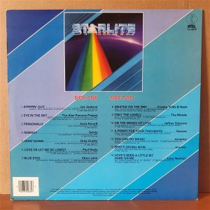 STARLITE / JOE JACKSON, THE ALAN PARSONS PROJECT, ELTON JOHN, AMERICA, JOURNEY (1983) - LP 2.EL PLAK