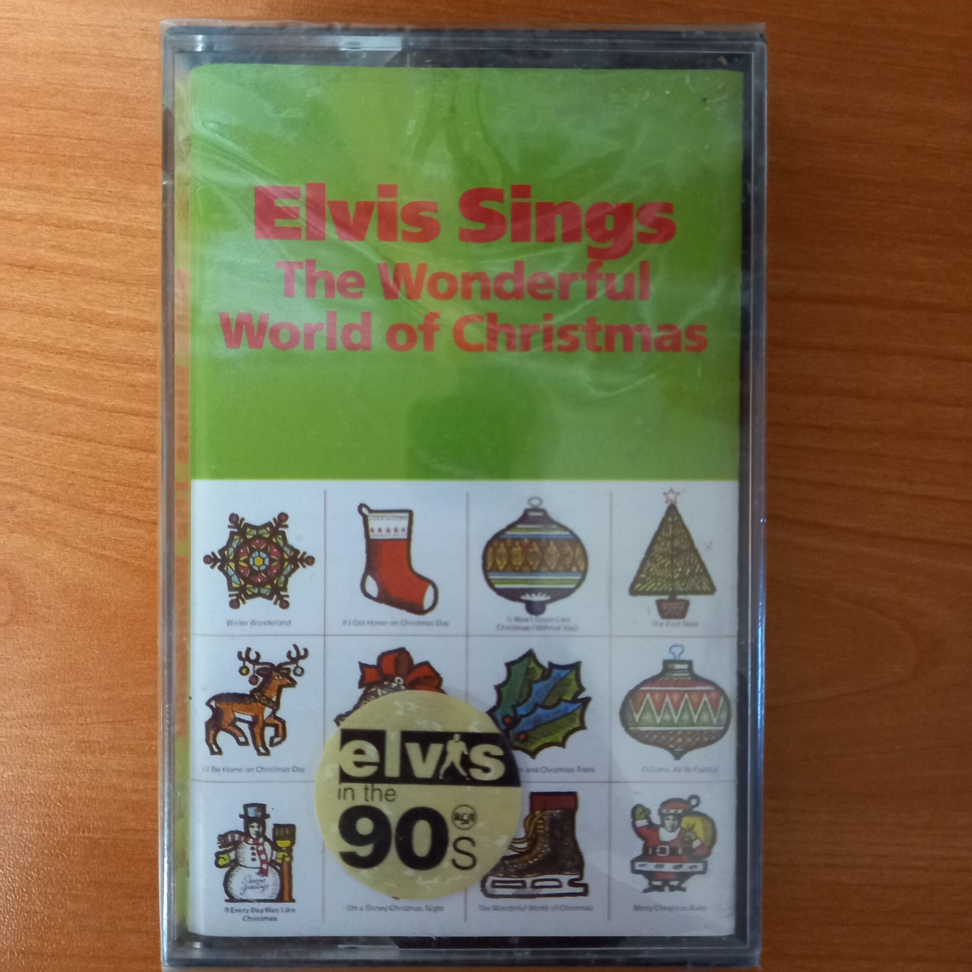 ELVIS PRESLEY - ELVIS SINGS THE WONDERFUL WORLD OF CHRISTMAS - KASET SIFIR