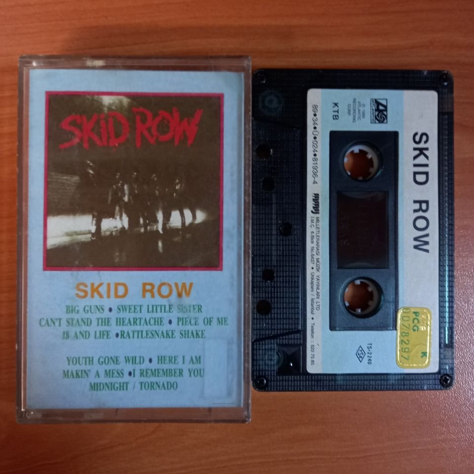 SKID ROW - SKID ROW (1989) - KASET 2.EL