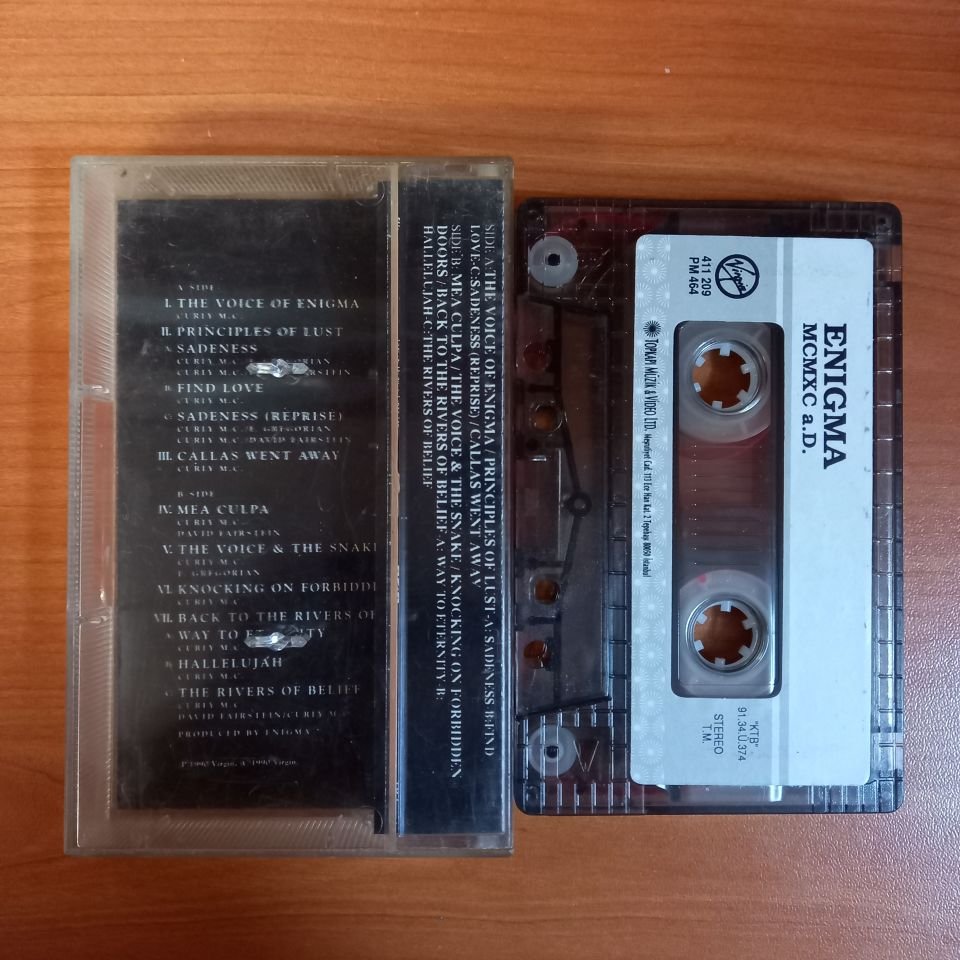 ENIGMA - MCMXC A.D. (1991) - KASET 2.EL