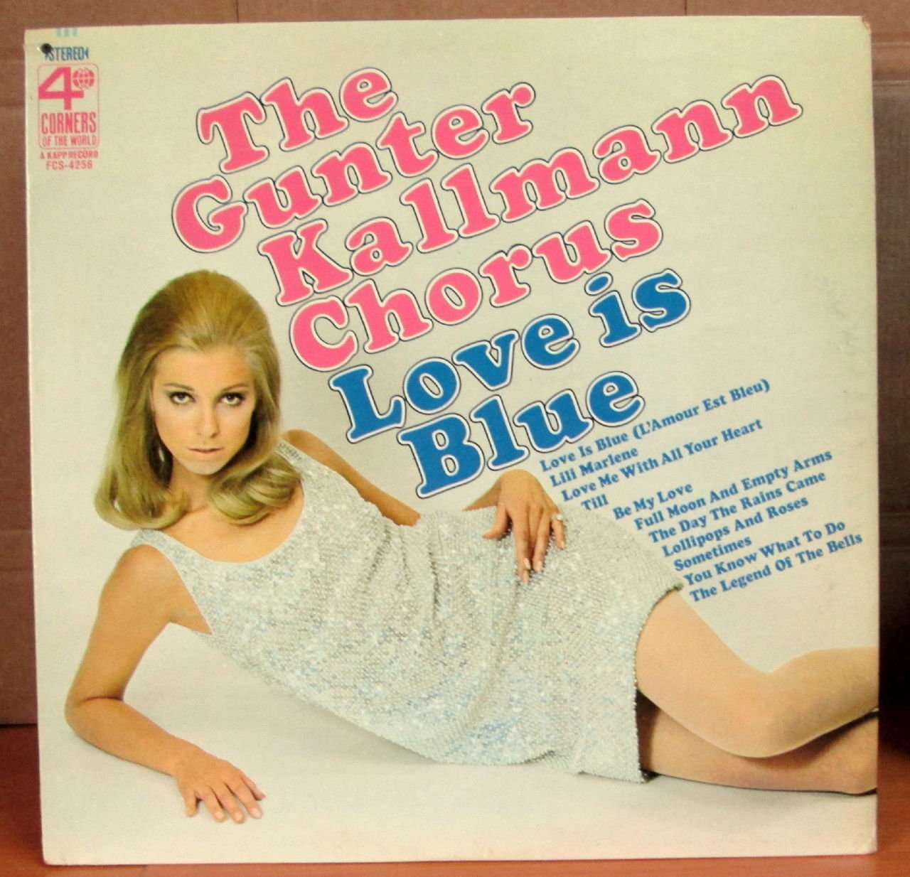 GUNTER KALLMANN CHORUS LOVE IS BLUE LP 2.EL