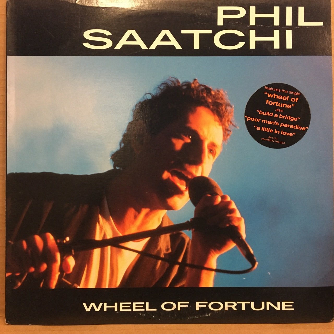 PHIL SAATCHI - WHEEL OF FORTUNE 2.EL PLAK