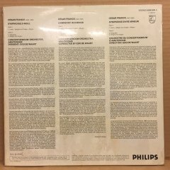 FRANCK SYMPHONY IN D MINOR, EDO DE WAART 1979 2.EL PLAK