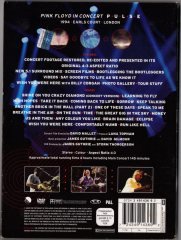 PINK FLOYD - PULSE (2005) - 2DVD DIGIPACK 2.EL