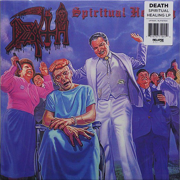 DEATH - SPIRITUAL HEALING (1990) - LP 2022 EDITION AMBALAJI AÇIK SIFIR PLAK