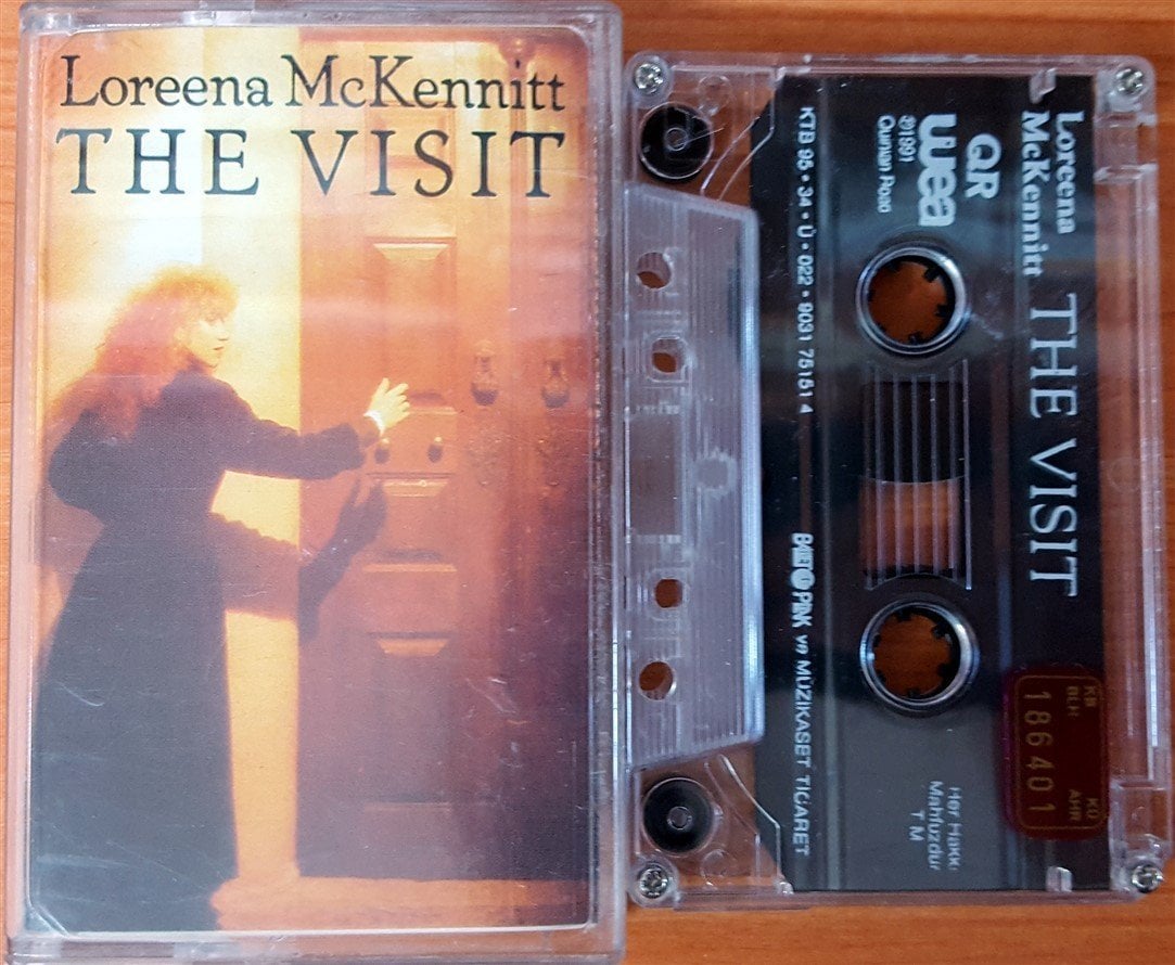 LOREENA MCKENNITT - THE VISIT (1995) BALET CASSETTE MADE IN TURKEY ''USED''