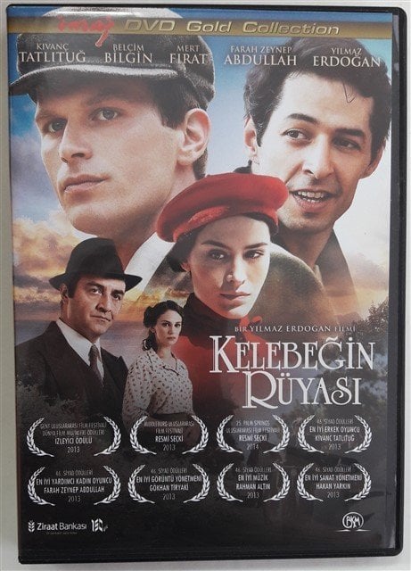 KELEBEĞİN RÜYASI - MERT FIRAT - KIVANÇ TATLITUĞ - YILMAZ ERDOĞAN - DVD 2.EL