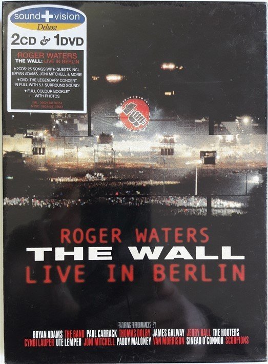 ROGER WATERS - THE WALL - LIVE IN BERLIN - 2CD+DVD SIFIR