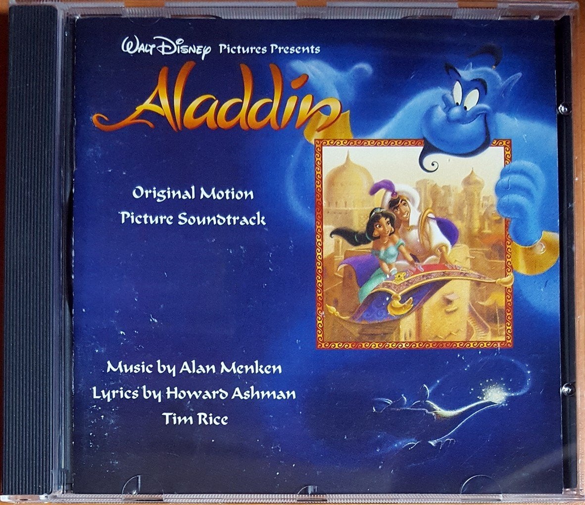 ALADDIN SOUNDTRACK / ALAN MENKEN, TIM RICE, HOWARD ASHMAN (1992) WALT DISNEY RECORDS CD 2.EL