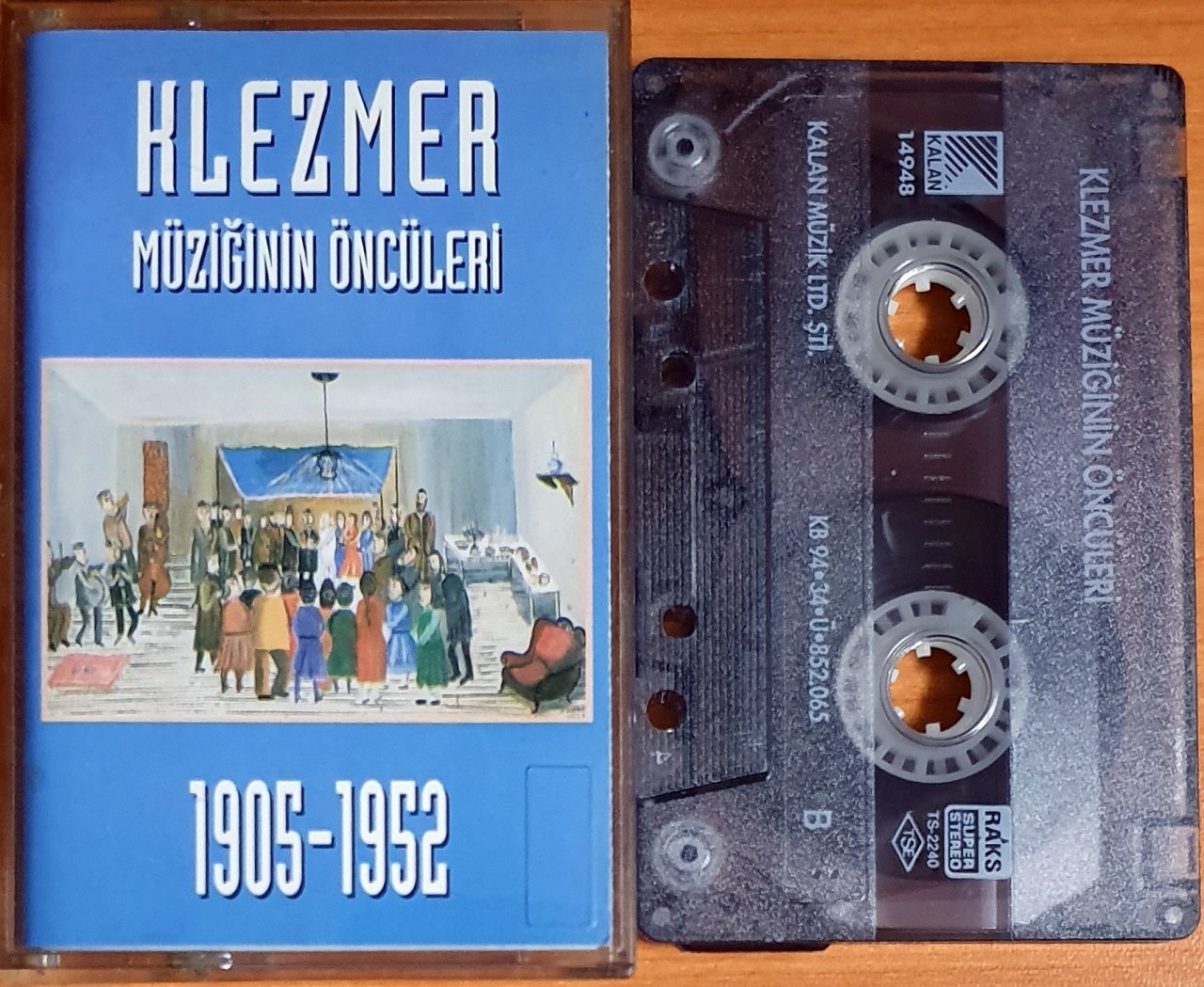 KLEZMER MÜZİĞİNİN ÖNCÜLERİ 1905-1952 (1994) - KASET KALAN MÜZİK 2.EL
