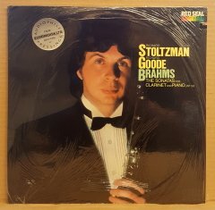 BRAHMS - SONATES FOR CLARINET AND PIANO / R STOLTZMAN & R GOODE (1982) - LP DÖNEM BASKI SIFIR PLAK