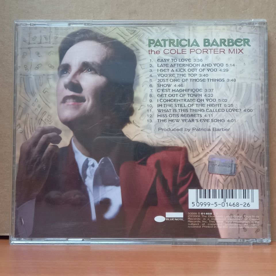 PATRICIA BARBER - THE COLE PORTER MIX (2008) - CD 2.EL
