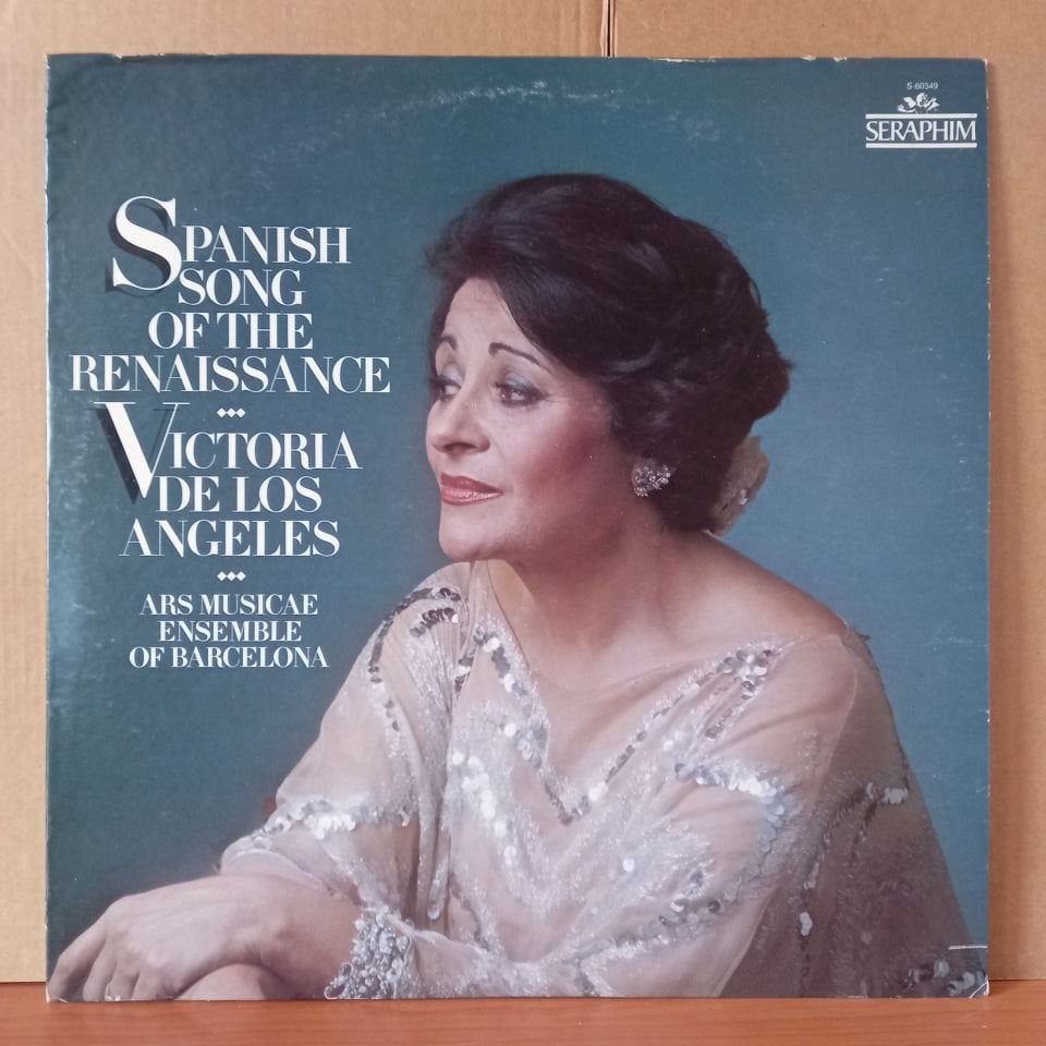 SPANISH SONG OF THE RENAISSANCE / VICTORIA DE LOS ANGELES, ARS MUSICAE DE BARCELONA (1961) - LP 2.EL PLAK