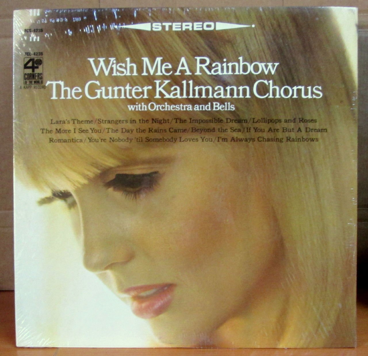GUNTER KALLMANN CHORUS WISH ME A RAINBOW LP 2.EL