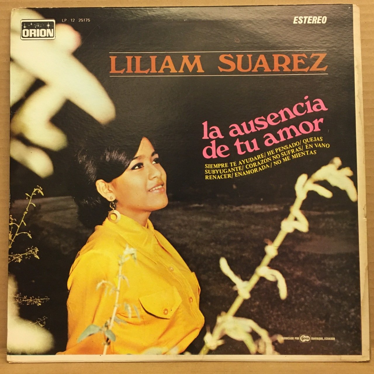 LILIAM SUAREZ - LA AUSENCIA DE TU AMOR 2.EL PLAK LATİN