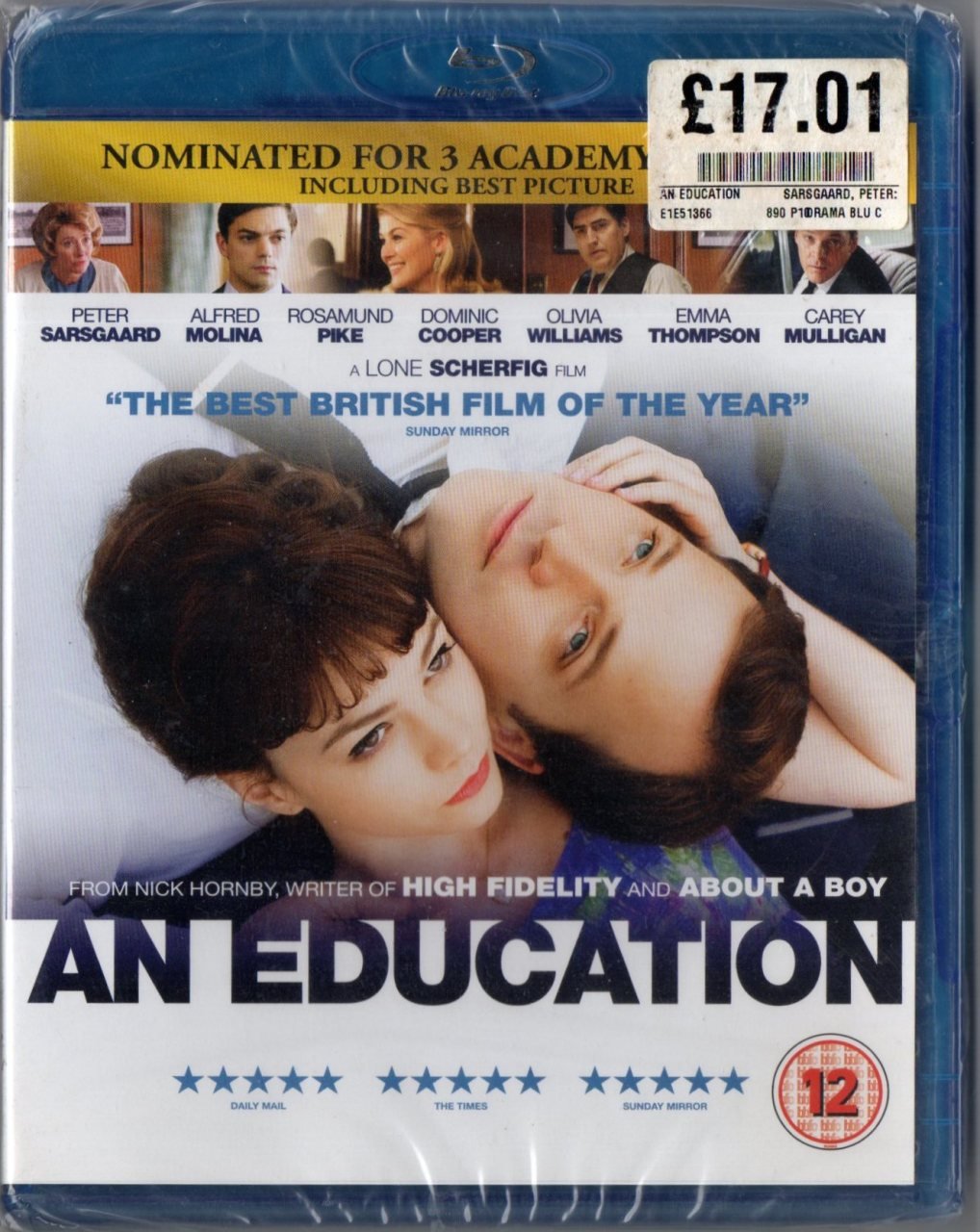 AN EDUCATION - PETER SARSGAARD - EMMA THOMPSON - BLU-RAY SIFIR TR ALTYAZI YOKTUR