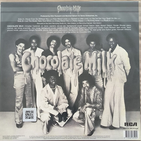 CHOCOLATE MILK - CHOCOLATE MILK (1976) - LP 2024 LIMITED EDITION GOLD COLOURED 180GR VINYL  SIFIR PLAK