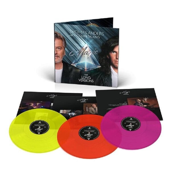 THOMAS ANDERS SINGS MODERN TALKING - MAGIC / THE LONG VERSIONS (2025) - 3xLP COLOURED EDITION SIFIR PLAK