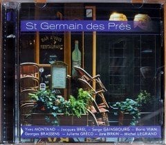 ST GERMAIN DES PRES / YVES MONTAND, JACQUES BREL, SERGE GAINSBOURG, BORIS VIAN, JANE BIRKIN (2002) CD 2.EL