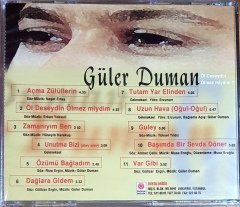 GÜLER DUMAN - ÖL DESEYDİN ÖLMEZ MİYDİM? / DUYGU MÜZİK CD SIFIR
