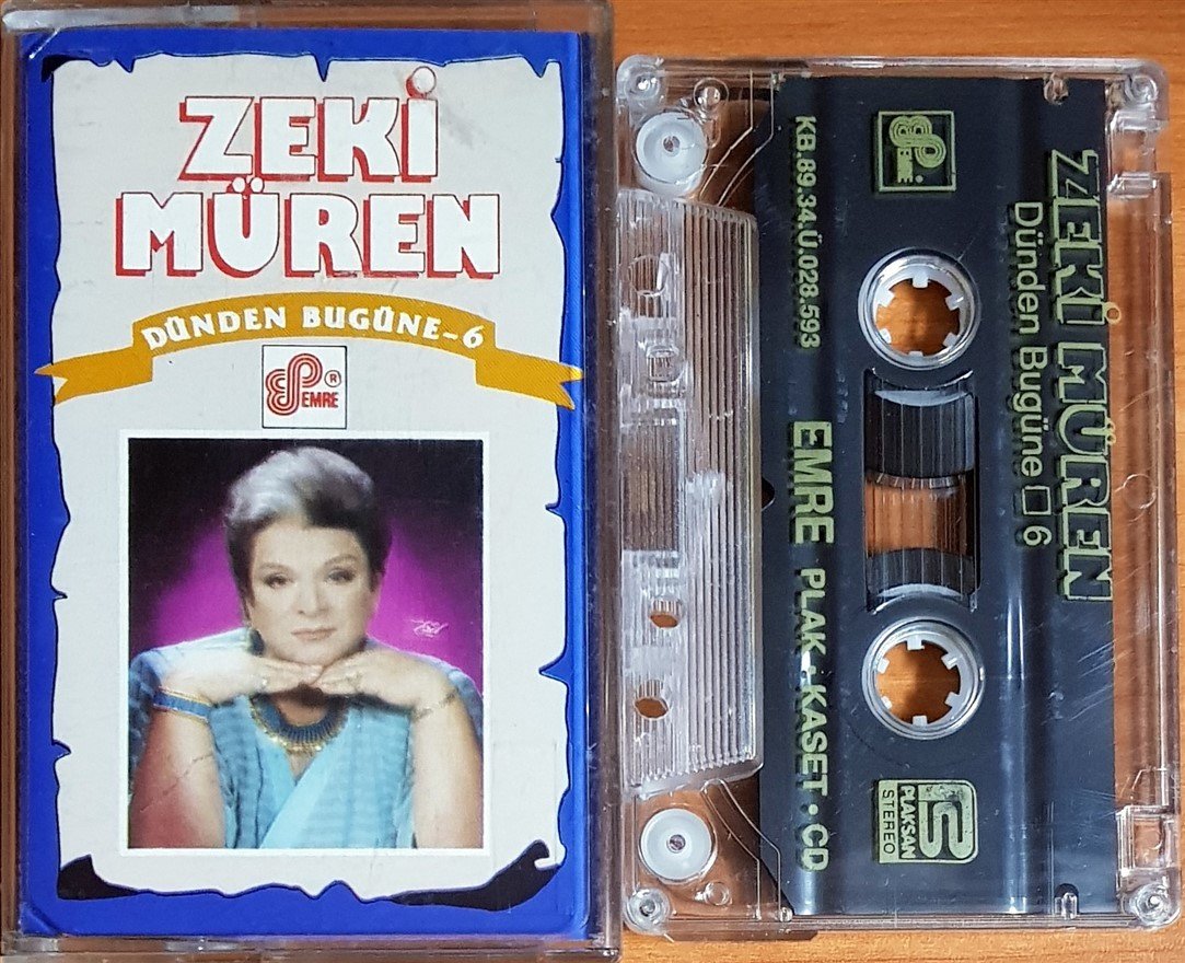 ZEKİ MÜREN - DÜNDEN BUGÜNE 6 / EMRE KASET 2.EL