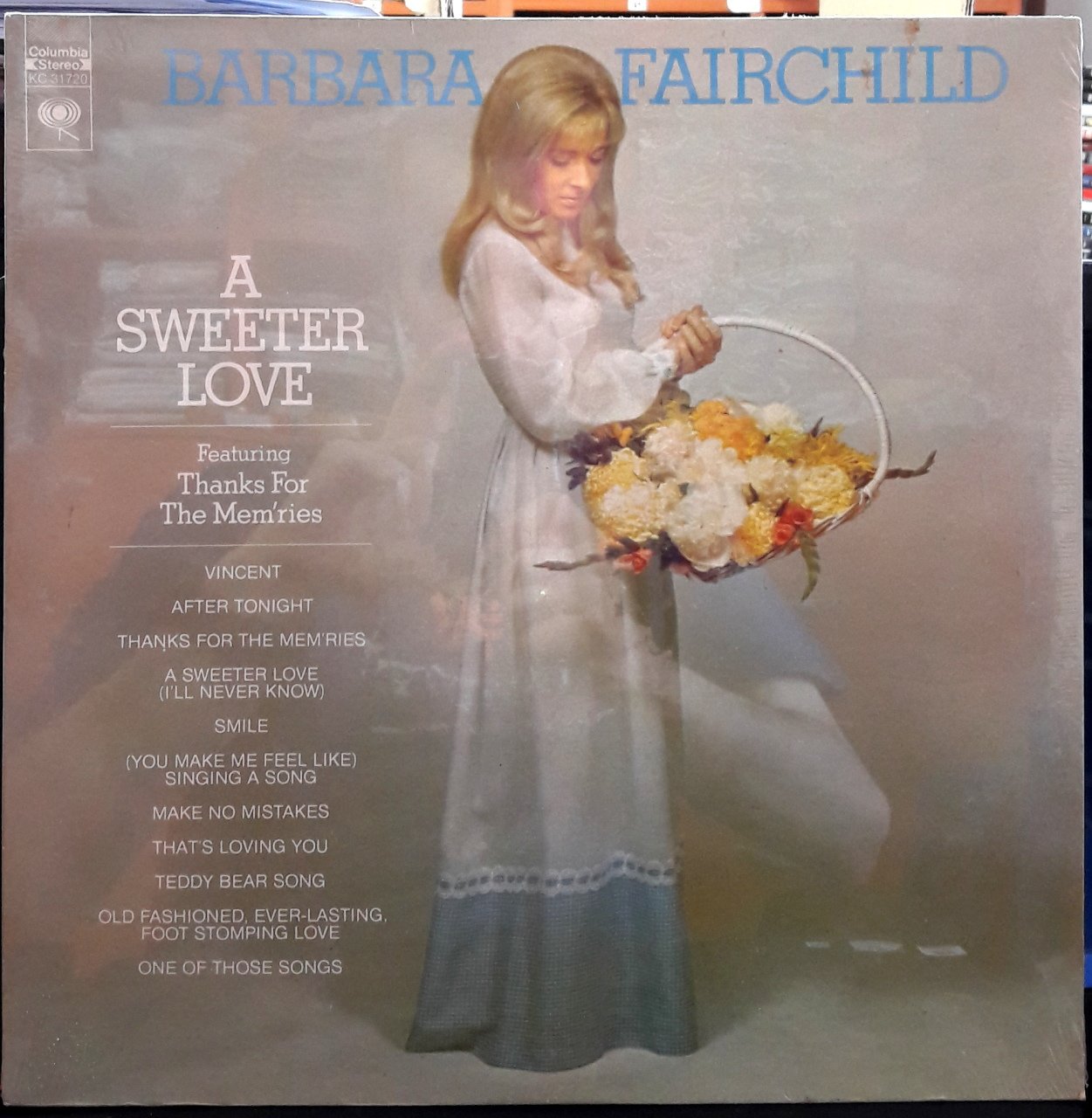 BARBARA FAIRCHILD - A SWEETER LOVE (1972) - DÖNEM BASKISI PLAK SIFIR