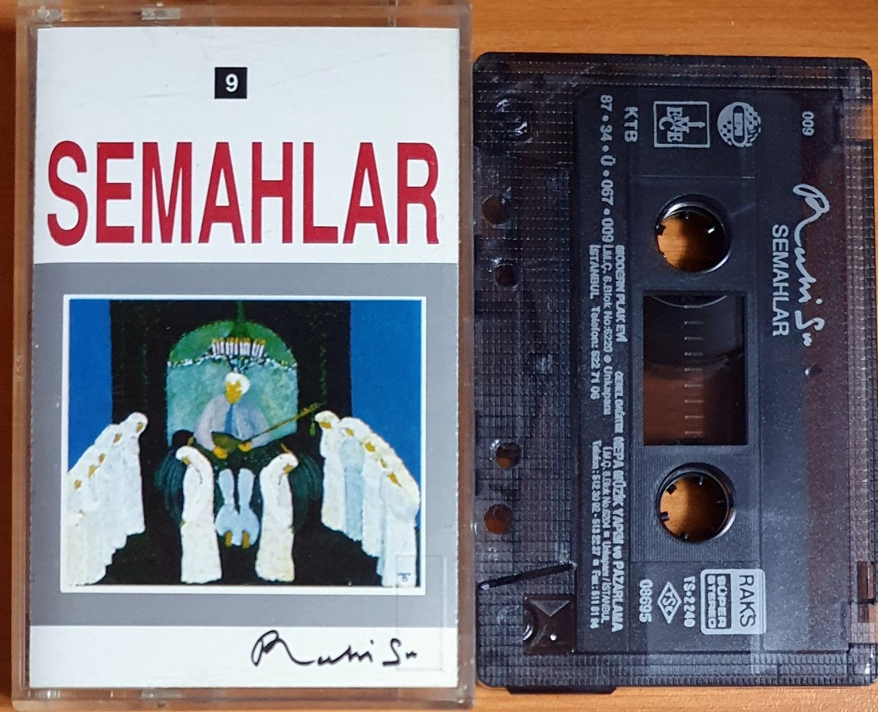 RUHİ SU - SEMAHLAR - KASET 2.EL
